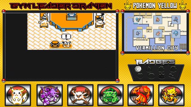 Pokemon Yellow Walkthrough Part 13: Vermillion City! смотреть онлайн
