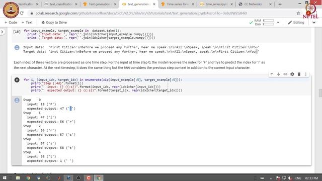 Lecture 32: Text Generation with RNNs смотреть онлайн