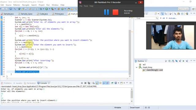 array insert смотреть онлайн