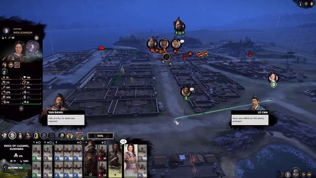 Let's Play Total War Three Kingdoms - Legendary Yan Baihu Ep 3 - How To Deal With Cao Cao And Sun C