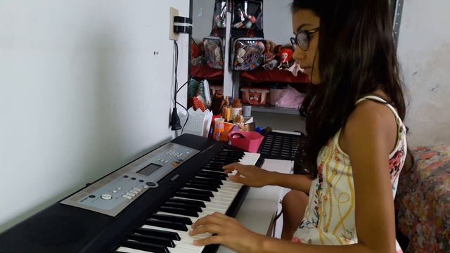 Pour Elise Dedilhado no teclado смотреть онлайн