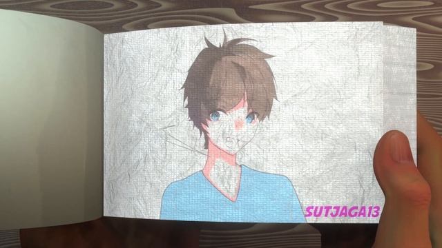 Steve and Ender Girl Minecraft Anime EP 11 | Minecraft Animation (FlipBook) смотреть онлайн