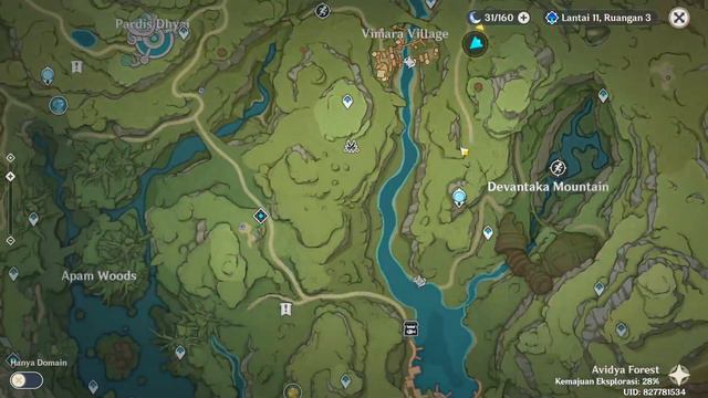 Lokasi 12 Vasmrti (Menanam Benih) Varuna Gatha Genshin Impact Aranyaka смотреть онлайн