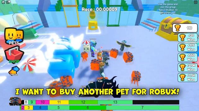 MAX LEVEL - NEW WORLD RECORD in Swimming Race Clicker Roblox смотреть онлайн