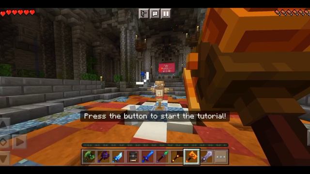 Trying Map "Epic Weapons" in Minecraft - Minecraft Bedrock смотреть онлайн