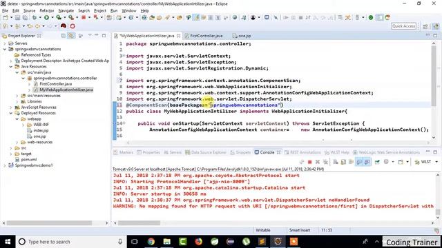 #6 Spring 4 MVC HelloWorld Tutorial – AnnotationJavaConfig Ex смотреть онлайн