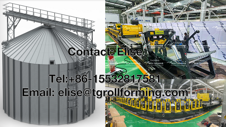 Grain bin Silo u post production line
【 Silo top hat section production line 】 смотреть онлайн