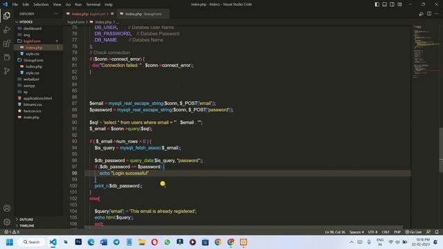 Login Form using PHP with MySQL Database in Hindi | Login form PHP смотреть онлайн