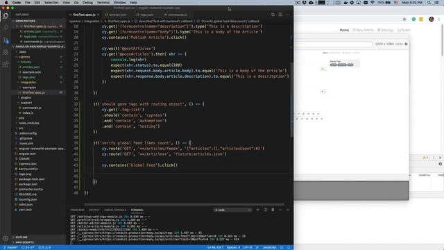 Cypress.io: How to mock API response смотреть онлайн