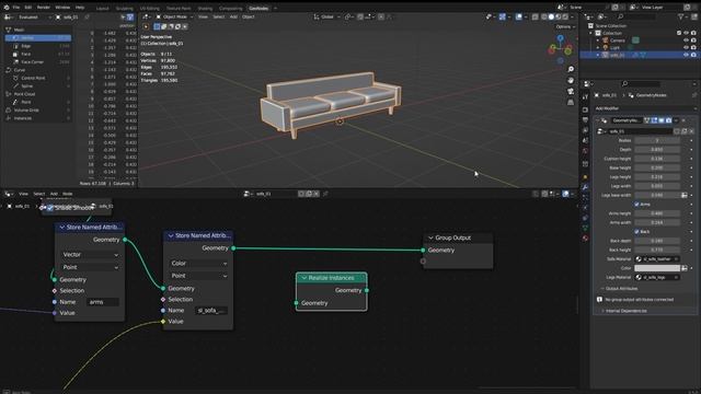 Convertir Geometry Nodes a Mesh - Tutorial de Blender en Español смотреть онлайн