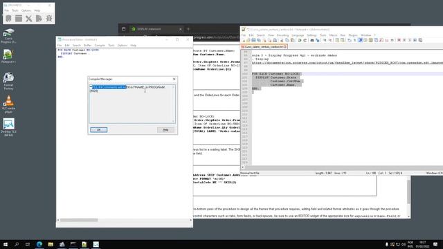 Aula 3 Uso do Comando Display Progress 4GL смотреть онлайн