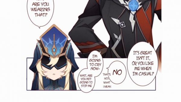 Озвучка комиксов по Genshin impact|геншин|сборник|на русском|№11