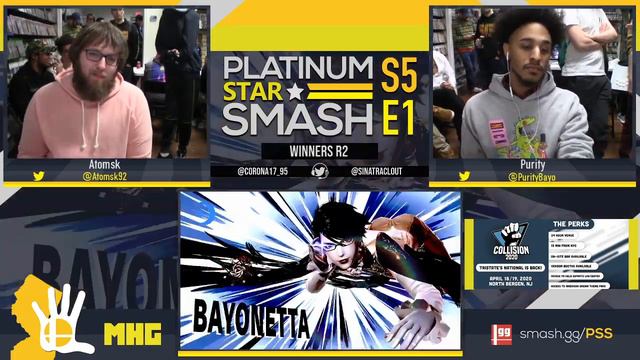 PSS S5:E1 - Atomsk (Banjo) Vs. Purity (Bayonetta) - Winners R3 смотреть онлайн