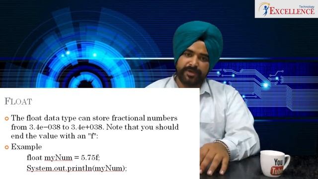 Datatypes in Java with Example | Java Tutorial in hindi | Excellence Technology смотреть онлайн