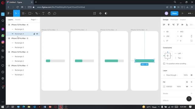 Auto Progress Bar In figma / Figma tutorials #uiuxdesigns #graphicsdesigning смотреть онлайн