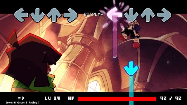 FNF Come Along With Me but It's Chara vs Sans смотреть онлайн