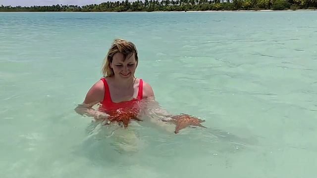 Доминикана.2021. Остров Саона.Купание с морскими звездами. Июнь смотреть онлайн