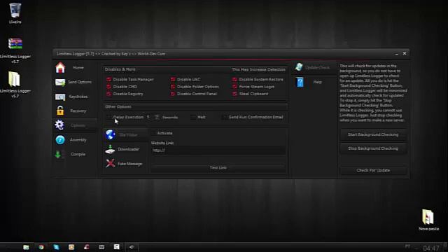 LIMITLESS LOGGER V5.7 KEYLOGGER TUTORIAL BY KAWAY смотреть онлайн