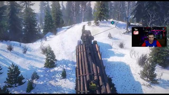 SnowRunner: МЭН (США). Корпорация "Лесничество Йеллоурок". Контракт - Ледяной дозор! смотреть онлайн