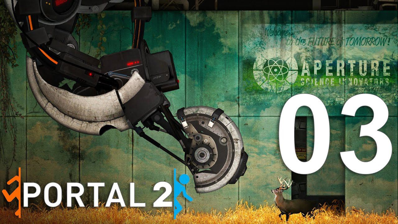 Portal-2 03 серия - Прохождение (11-19 уровни) смотреть онлайн