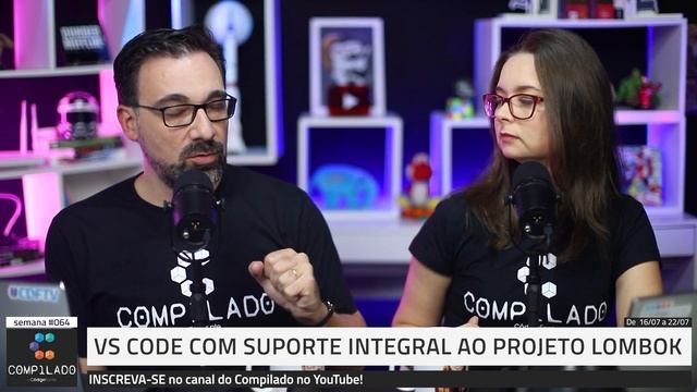 Java no VS Code passa a ter suporte integral ao Projeto Lombok [Cortes do Compilado] смотреть онлайн