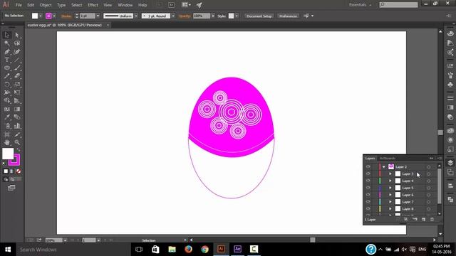 Import Illustrator file (.ai) as Layers to After Effects | Tutorial смотреть онлайн