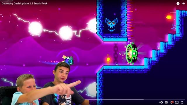 СНИК ПИК ? Обзор ОБНОВЫ 2.2 в Geometry Dash смотреть онлайн