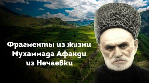Фрагменты из жизни Мухаммада Афанди из Нечаевки | Меселасул Мухаммад Афанди