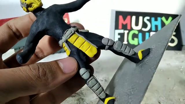 Cyrax (Mortal Kombat) De Plastilina/ How To Make Cyrax With Clay Sculpting