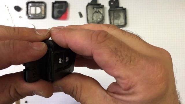 NISSAN QASHQAI - PATHFINDER - X-TRAIL - Gehäuse erneuern - key shell replacement смотреть онлайн