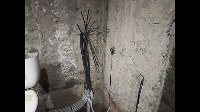 Ванная . Водорозетки и Электрика до Штукатурки. #Ремонт