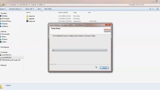 Install Oracle 11g Windows 7 смотреть онлайн