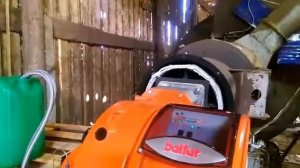 Монтаж и запуск в работу горелки Baltur