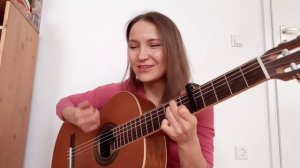 Песенка Фунтика Хорошо бродить по свету. В этом мире доброта. Кавер. На гитаре.