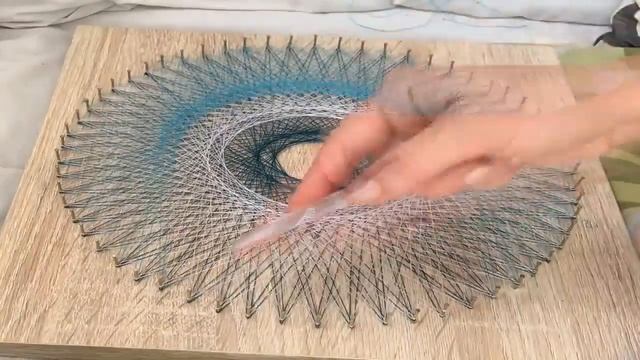 String Art Mandala - Blue Shanti смотреть онлайн