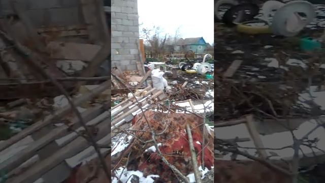 #надаче взяли еще заброшенный участок,вскопали минитрактором... смотреть онлайн