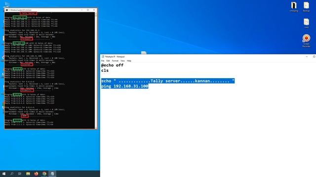 How do ping Multiple IP Addresses with Server Name and IP address in the same command prompt смотреть онлайн