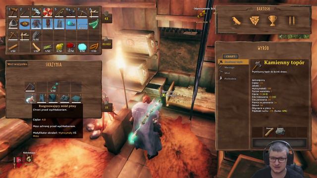 VALHEIM PL | Poradnik | Jak poradzić sobie z mrozem? Jak przejść śnieżną krainę? смотреть онлайн