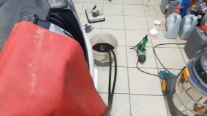 Тойота Ленд Крузер Прадо 150, 3.0 дизель. Замена масла в двигателе с промывкой. Замена жидкости АКП