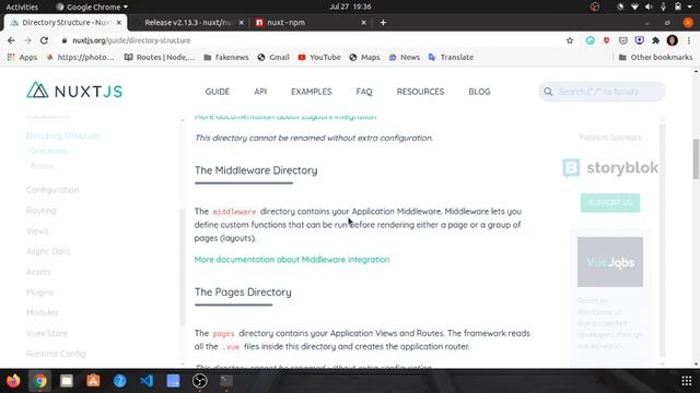 Nuxt.js A intuitive framework Vue смотреть онлайн