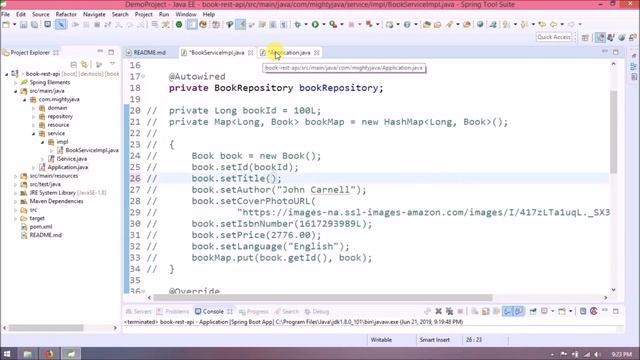 48 - Spring Boot : Command Line Runner to save object in database | Almighty Java смотреть онлайн