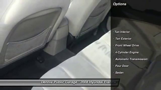 2008 Hyundai Elantra GLS 4d Sedan Newark NJ 07108 смотреть онлайн