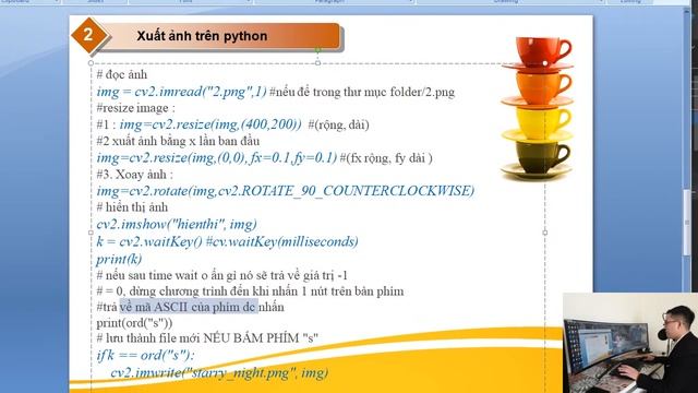 Bài2: Resize, xoay ảnh, lưu ảnh - Hướng dẫn opencv python смотреть онлайн