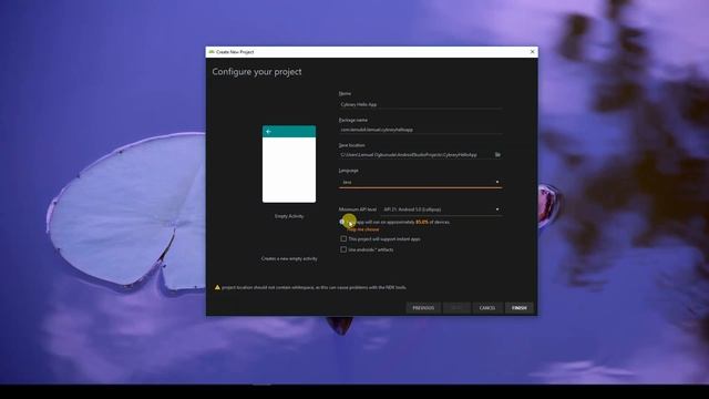 #2 How to Create New Project In Android Studio - Android Development Tutorial 2020 in Java смотреть онлайн