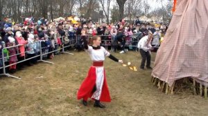 Сжигаем Чучело Масленицы! Фаер-Шоу В Бресте!