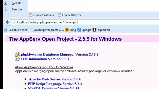 Reflected XSS in appserv index php смотреть онлайн