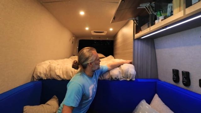 Ultimate Adventure VAN TOUR Professional Van Build Out 2018 Mercedes Sprinter 170 | FnA Van Life смотреть онлайн