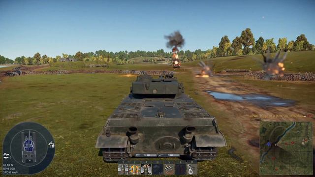 AMX-50 (1950) IN War Thunder　　　 English version смотреть онлайн
