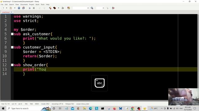 Perl Sub Routine - Beginners Programming Tutorial 2022 смотреть онлайн