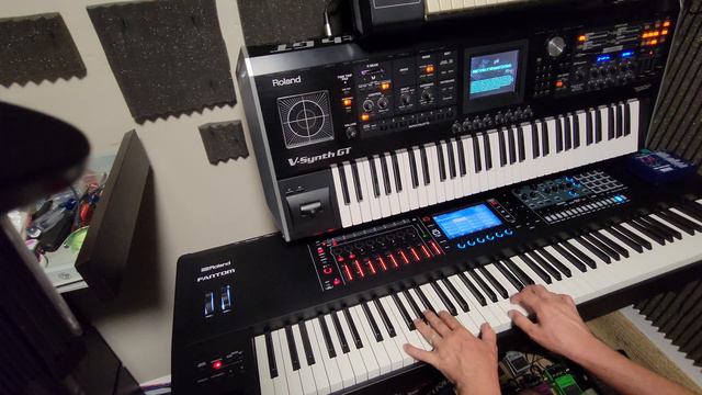 Roland Fantom V-Piano (my favorite 7) смотреть онлайн